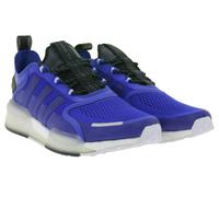 sportliche adidas NMD_V3 Sneaker nachhaltige Lauf-Schuhe für Damen und Herren mit BOOST Dämpfung GY4134 Blau/Schwarz/Weiß 41 1/3