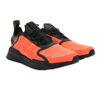 sportliche adidas NMD_V3 Sneaker nachhaltige Lauf-Schuhe für Damen und Herren mit BOOST Dämpfung GX2088 Orange/Schwarz 47 1/3