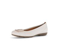 sportliche Ballerinas creme/champagner