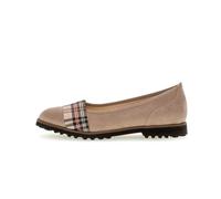 sportliche Ballerinas kiesel kombi(cognac - Gr. - 40 EU | 6.5 UK