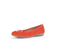 Gabor Damen Klassische Ballerinas, Frauen Flats,Ballett-Schuhe,Ballet-Flats,Ausgehschuhe,Abendschuhe,Slip-ons,Ballerinen,Pumpkin,37.5 EU / 4.5 UK