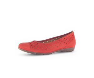 sportliche Ballerinas red - Gr. - 40 EU | 6.5 UK