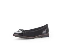Gabor 04.100.37 schwarz - Ballerina - Halbschuhe - Slipper für Damen - Größe 39