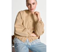 Sportliche Blousonjacke 40 caffee latte