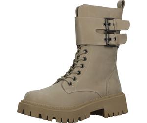 Sportliche BULLBOXER Stiefelette Schnürschuhe für Damen 173502F6S BONE Beige 37