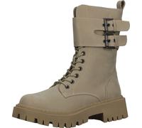 Sportliche BULLBOXER Stiefelette Schnürschuhe für Damen 173502F6S BONE Beige 39
