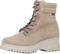 Sportliche CallagHan Stiefelette Schnürschuhe für Damen 27212 CASTOR Beige 38