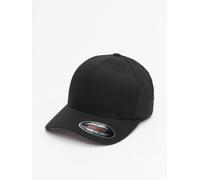 Flexfit Mütze FX6277 Wooly Combed Schwarz Youth