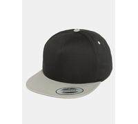 sportliche Flexfit Unisex Cap 400 g/m² mit Baumwolle Schwarz/Grau
