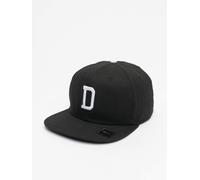 MSTRDS Unisex Letter Snapback D Baseball Cap, D Schwarz, Large