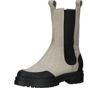 Sportliche Sansibar Stiefelette Schlupfschuhe für Damen 1101070 33 Grau 37