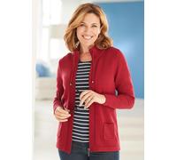 Sportliche Strickjacke rot 24