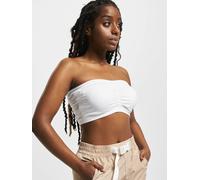 Urban Classics Ladies Pads Bandeau – trägerlos mit integrierten Brust-Pads – Weiß XL