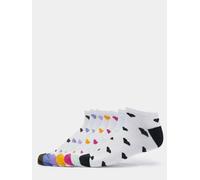 Urban Classics Sneaker-Socken Recycled Yarn Heart – 7er-Pack, Unisex, Gr. 43-46, Bunt