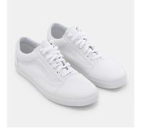 True White Vans Old Skool Trainers Weiß EU 41