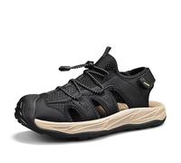 Sportliche Wandersandalen für Herren, geschlossene Zehen, Outdoor-Sport, für Trail, Strand, Wandern, wasserdicht, leicht, lässig