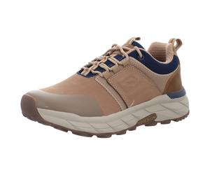 Sportlicher Schnürschuh in beige - Gr. - 42