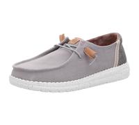 HeyDude - Women's Wendy Washed Canvas - Sneaker, Gr. 41, grau (Grey)