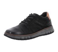 Sportlicher Schnürschuh in schwarz - Gr. - 44