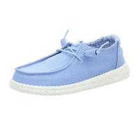 Sportlicher Slipper in blau - Gr. - 38