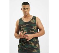 Brandit Tank Top – Woodland – Ärmelloses Herren-Shirt – XXL