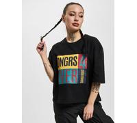 sportliches Dangerous DNGRS Damen T-Shirt mit Baumwolle Schwarz XL