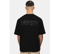 sportliches Dropsize Herren T-Shirt mit Baumwolle Schwarz M
