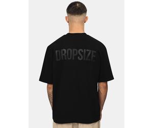 sportliches Dropsize Herren T-Shirt mit Baumwolle Schwarz M