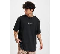 Karl Kani T‑Shirt Signature – Label‑Stitching – Herren Schwarz Größe S