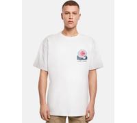 sportliches Merchcode Herren T-Shirt Kapuze 240 g/m² mit Baumwolle Weiß 4XL