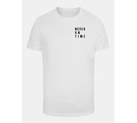 sportliches Mister Tee Herren T-Shirt 180 g/m² mit Baumwolle Weiß M