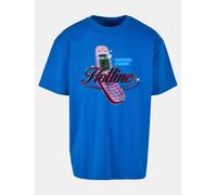 sportliches Mister Tee Herren T-Shirt Oversize mit Baumwolle Blau XS