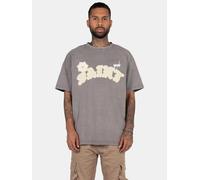 sportliches MJ Gonzales Herren T-Shirt Oversize 240 g/m² mit Baumwolle Grau XL