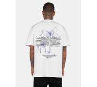 MJ GONZALES T-Shirt Metamorphose V.4 X Heavy Oversized Tee MJG11618 White-M