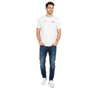 sportliches PUMA x F1 Formel 1 Motorsport Herren T-Shirt Baumwoll-Shirt F1 Klassiker 701228165 002 Weiß XS