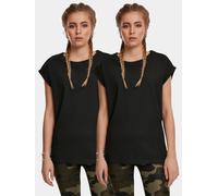 Urban Classics Damen T-Shirt Ladies Extended Shoulder Tee Sporty Blue-S