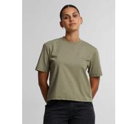 sportliches Urban Classics Damen T-Shirt Oversize 210 g/m² mit Baumwolle Grün XXL