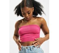 sportliches Urban Classics Damen T-Shirt Stretch 180 g/m² mit Baumwolle Pink L