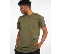 sportliches Urban Classics Herren T-Shirt 140 g/m² mit Baumwolle Khaki XS