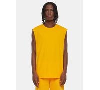 sportliches URBAN CLASSICS Herren T-Shirt 180 g/m² mit Baumwolle Gelb S
