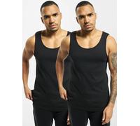 Urban Classics 2-Pack Seamless Tanktop Herren-Tank-Top - schwarz 4XL