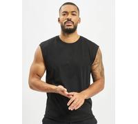 Urban Classics T-Shirt Open Edge Sleeveless Tee für Herren – ärmellos, Rundhals, Baumwolle – 4XL