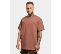 sportliches URBAN CLASSICS Herren T-Shirt 240 g/m² mit Baumwolle Braun XL
