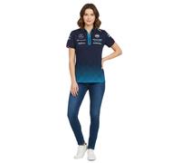 sportliches Williams Racing Formel 1 Motorsport Damen Polo-Shirt Team 2024 Fan-Artikel 701228997 001 Dunkelblau XXS