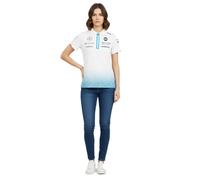 sportliches Williams Racing Formel 1 Motorsport Damen Polo-Shirt Team 2024 Fan-Artikel 701228997 002 Weiß XXS