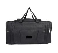Sportreisetasche Oxford wasserdichte Männer Reisetaschen Handgepäck Große Reisetasche Business Kapazität Wochenende Duffle Fitness Tasche(Black)