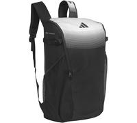 Sportrucksack ADIDAS PERFORMANCE "BackPack Combat Sports black/white" Gr. L, schwarz, weiß, Rucksäcke, B/H/T: 33cm x 57cm x 20cm, L, Polyester, B:33cm H:57cm T:20cm (60180449-L) schwarz, weiß
