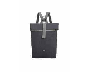 Sportrucksack FRITZI AUS PREUSSEN "Izzy03", Damen, Gr. B/H/T: 18cm, schwarz, Baumwolle, Kunstfaser, Rucksäcke, mit stufenlosvertellbaren Trägern (29664647-0) schwarz