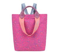 Sportrucksack FRITZI AUS PREUSSEN "Ju Leo", Damen, Gr. B/H/T: 17cm, pink, Nylon, Rucksäcke, mit tollem Leo-Print (15193548-0) pink