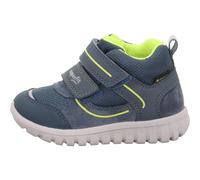Sportschuh Leder \ SPORT7 MINI BLAU/GELB - Gr. - 33